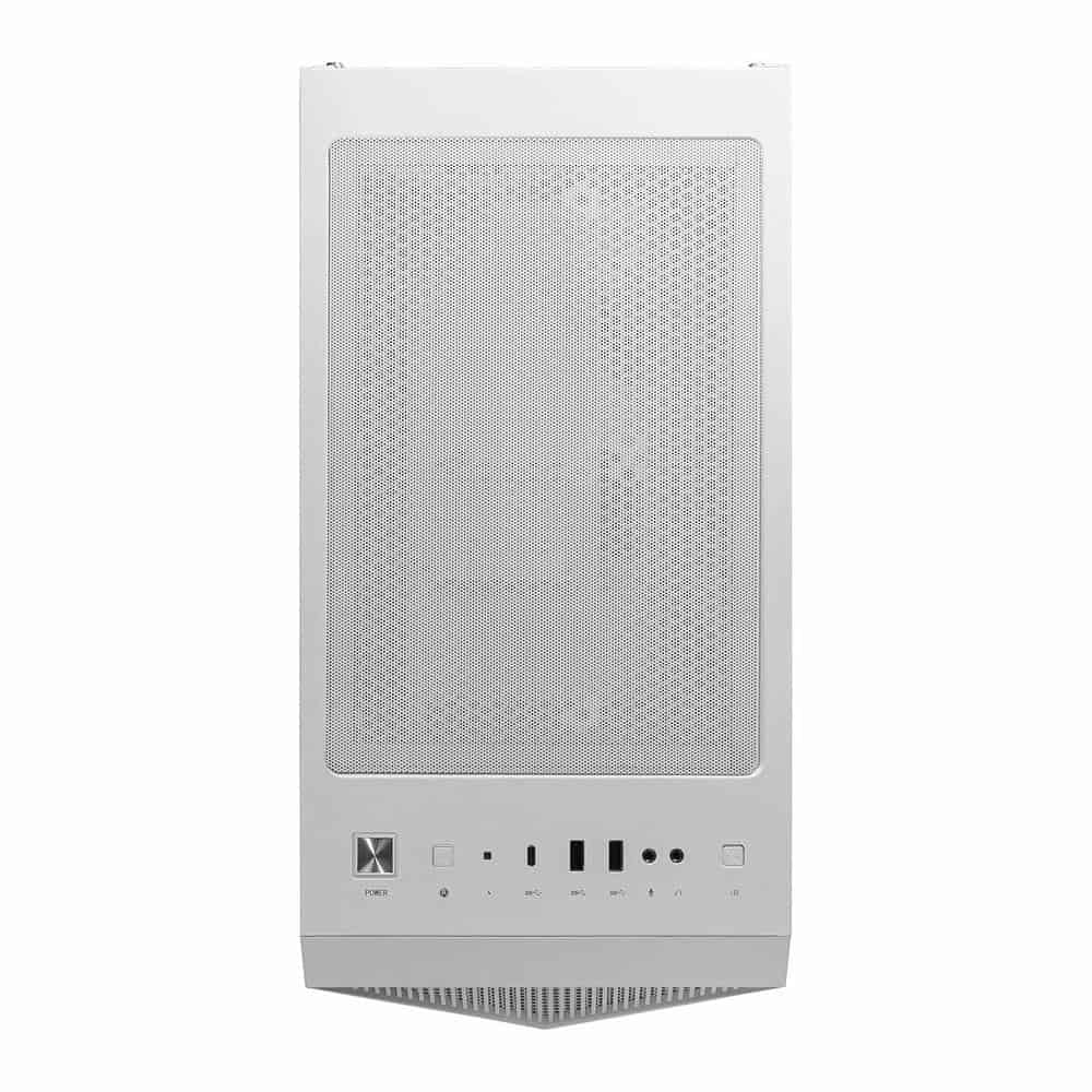 (image for) MSI MPG GUNGNIR 110R White Mid Tower Tempered Glass PC Gaming Case